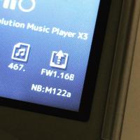 Fiio X3 2ndのファームウェアを1.16betaに上げました