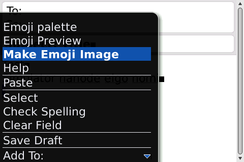 問題なければ、Make Emoji Imageを選択