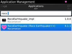 2012/02/21 Roco Earthquake++の再インストールのお願い