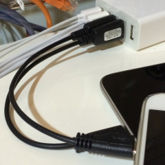 2014/04/10 Anker 40W 5ポート USB急速充電器にあわせてケーブルを購入。